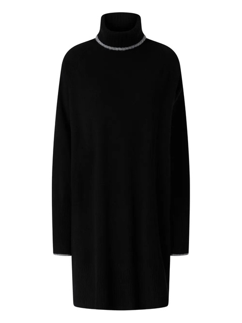 PINKO Fogo roll-neck mini dress - Black - zdjęcie produktu nr 1