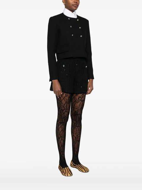 Maje double-breasted cropped blazer - Black - zdjęcie produktu nr 2