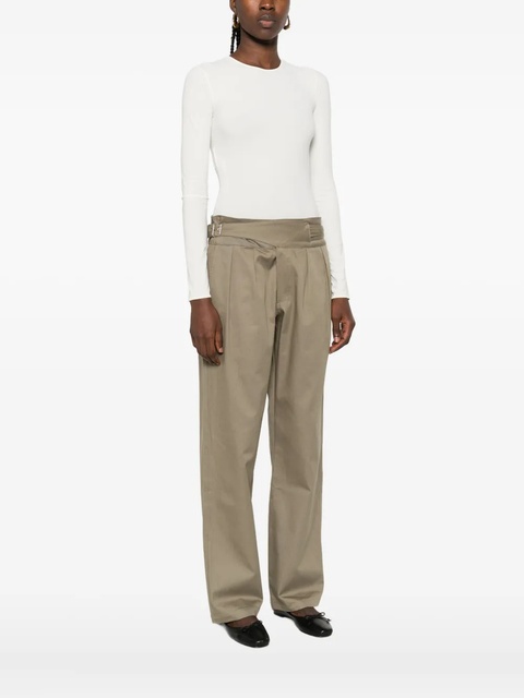 Maison Margiela long-sleeve crew-neck bodysuit - Neutrals - zdjęcie produktu nr 2