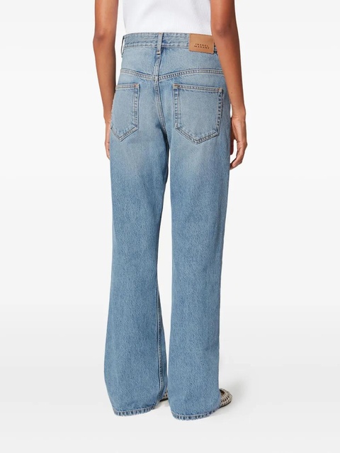 ISABEL MARANT Belvia pocket flared jeans - Blue - zdjęcie produktu nr 2