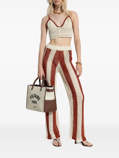 Zadig&Voltaire crochet top - Neutrals - zdjęcie produktu nr 2