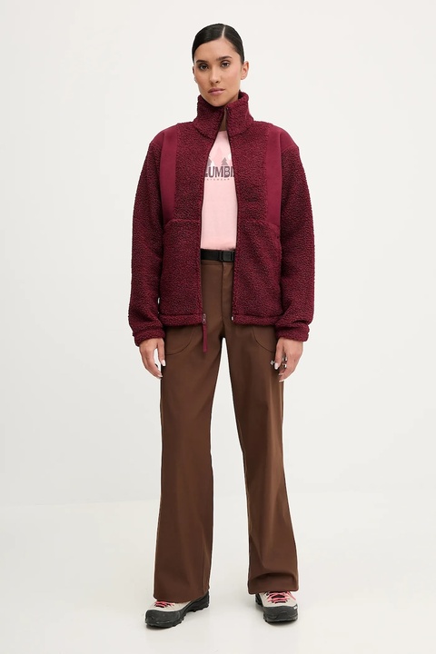 Columbia longsleeve Ruby Springs kolor różowy 2135241 - zdjęcie produktu nr 2