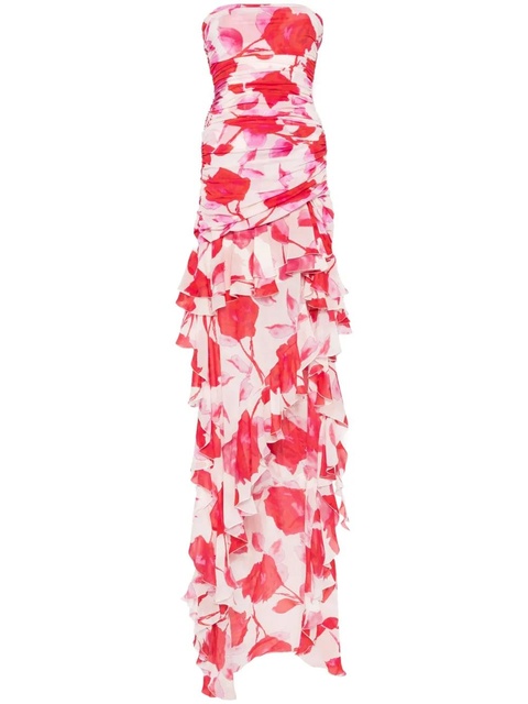 Blumarine printed maxi dress - Neutrals - zdjęcie produktu nr 1