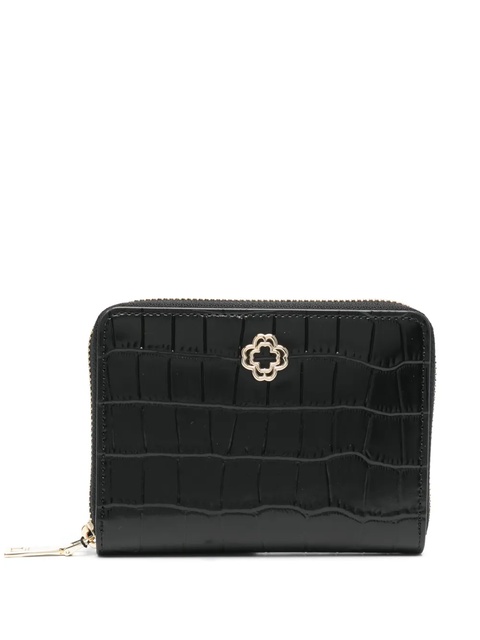Maje crocodile-embossed leather wallet - Black - zdjęcie produktu nr 1