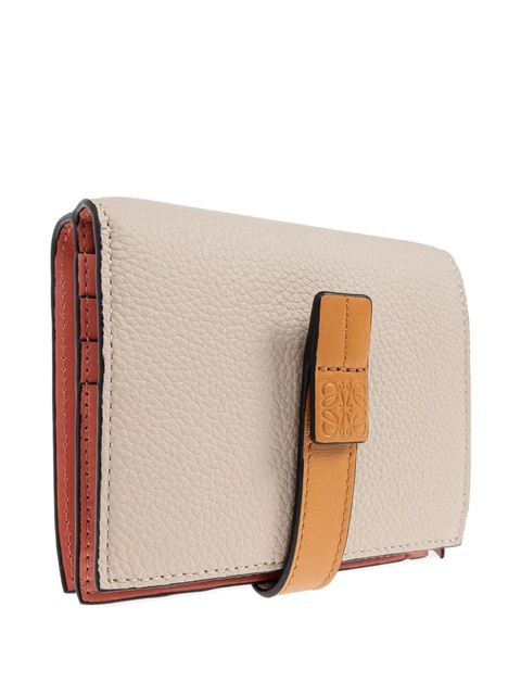 LOEWE strap-detail leather wallet - Grey - zdjęcie produktu nr 1