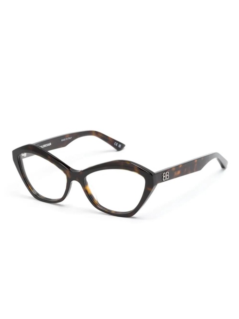 Balenciaga Eyewear tortoiseshell cat-eye glasses - Brown - zdjęcie produktu nr 2