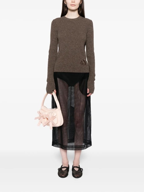 Cecilie Bahnsen Blas jumper - Brown - zdjęcie produktu nr 1