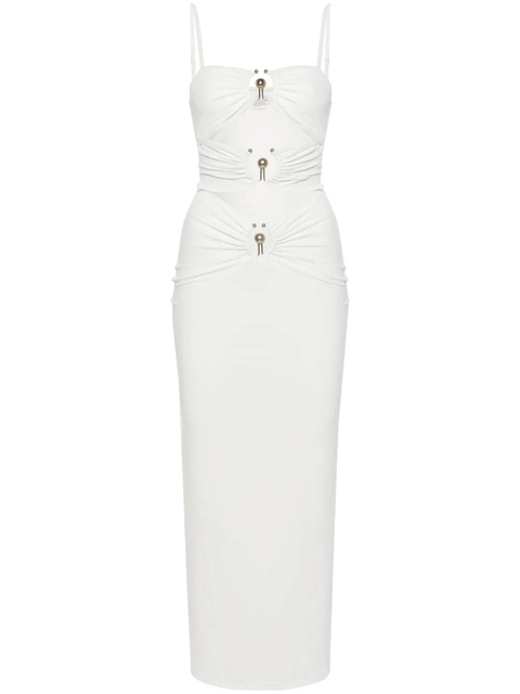 Christopher Esber Pierced Orbit maxi dress - White - zdjęcie produktu nr 1