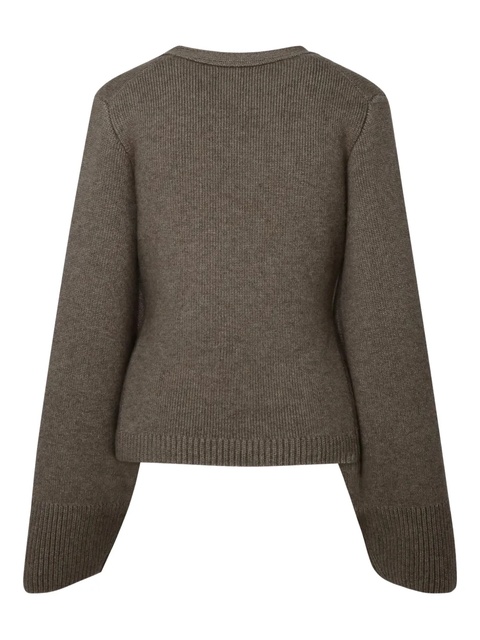 KHAITE Scarlet cardigan - Brown - zdjęcie produktu nr 2