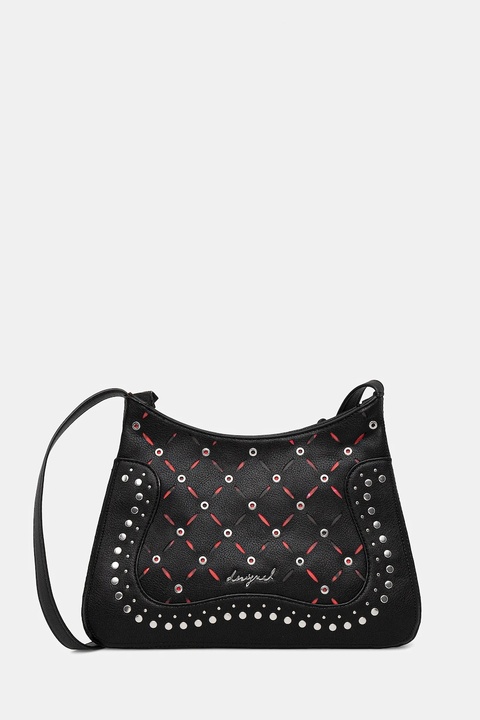 Desigual torebka YANKEE MANAOS BLACK kolor czarny 25WAXP38 - zdjęcie produktu nr 1