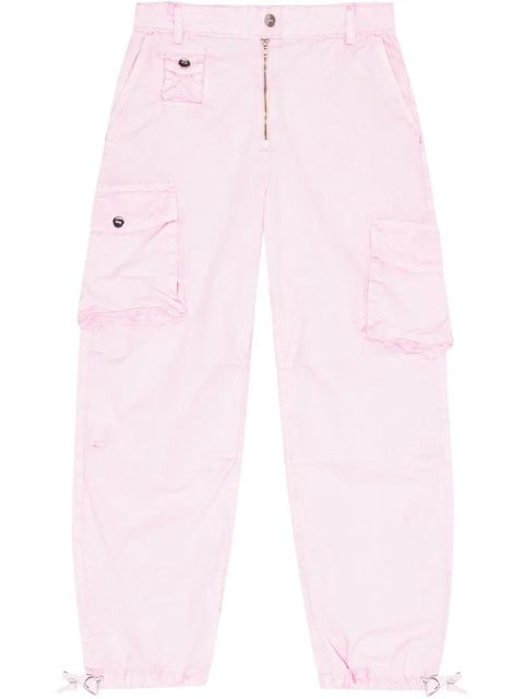 GANNI straight cargo pants - Pink - zdjęcie produktu nr 1