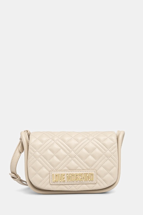 Love Moschino torebka kolor beżowy JC4139PP1 - zdjęcie produktu nr 1