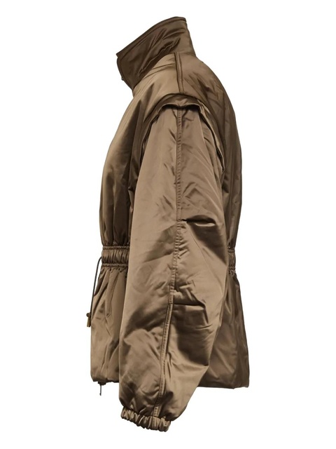 ISABEL MARANT Dastyni drawstring-waist jacket - Brown - zdjęcie produktu nr 2