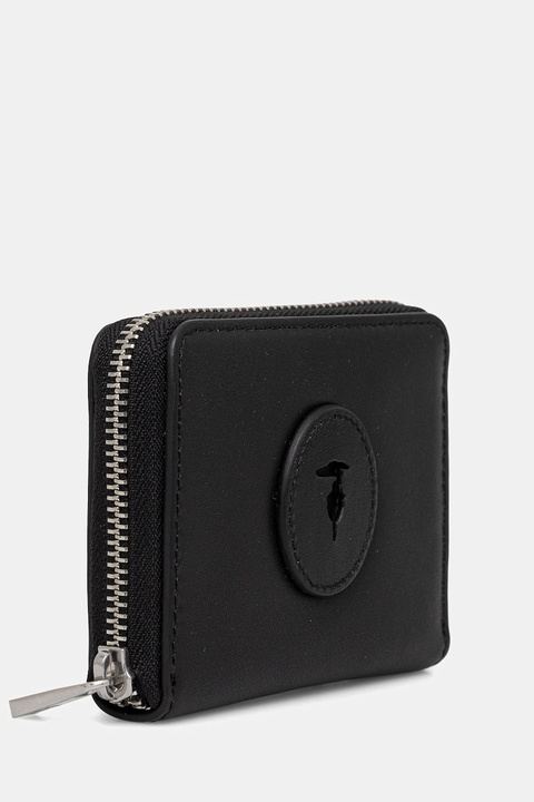 Trussardi portfel skórzany damski kolor czarny I029E000042N - zdjęcie produktu nr 2