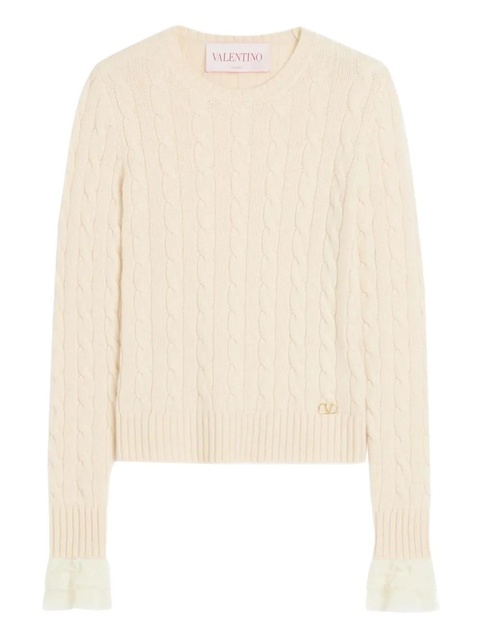 Valentino Garavani cashmere sweater - Neutrals - zdjęcie produktu nr 1