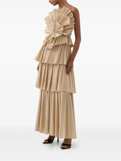 Aje Kyra Gown dress - Gold - zdjęcie produktu nr 1
