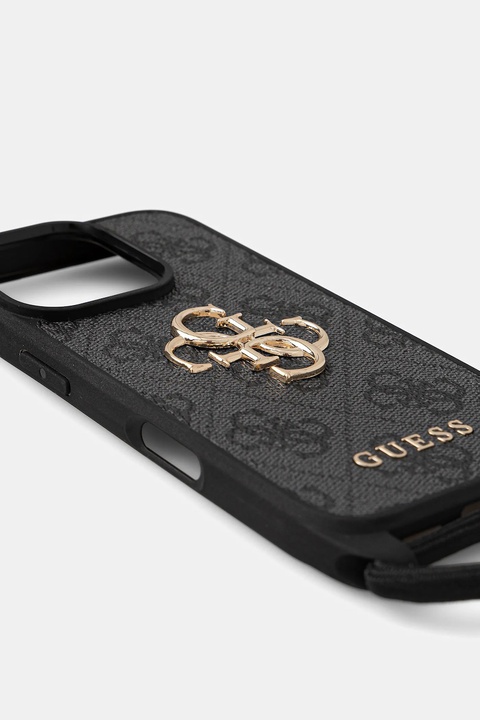 Guess etui na telefon iPhone 16 Pro kolor czarny GUHCP16LP4GMGCRK - zdjęcie produktu nr 2