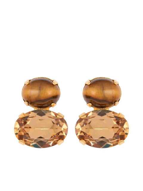 Jennifer Behr Yvette earrings - Brown - zdjęcie produktu nr 2