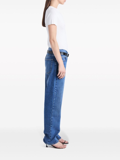 Proenza Schouler ribbed crew-neck T-shirt - White - zdjęcie produktu nr 2