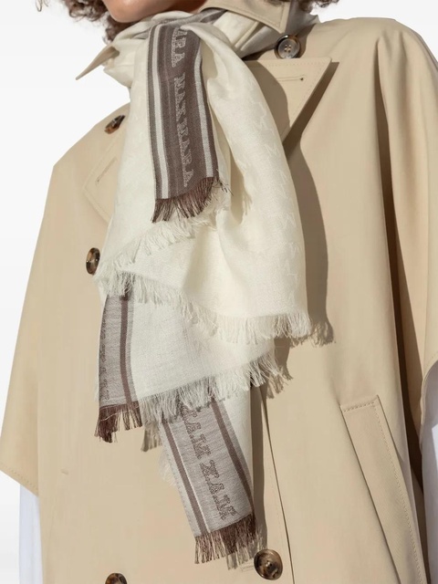 Max Mara Madre scarf - Neutrals - zdjęcie produktu nr 1