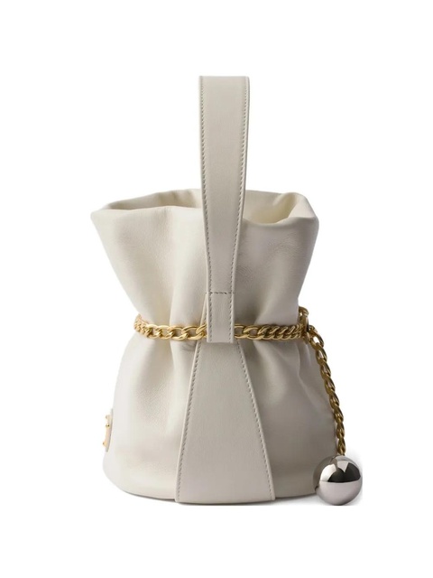 Prada mini Petit Sac Noir bucket bag - White - zdjęcie produktu nr 2