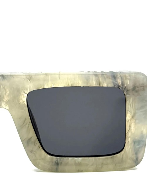 Off-White Leonard square sunglasses - Grey - zdjęcie produktu nr 1