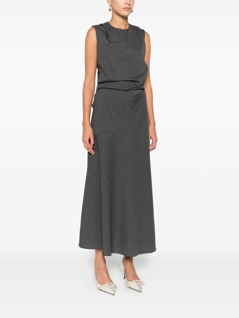 Róhe twisted sleeveless dress - Grey - zdjęcie produktu nr 2