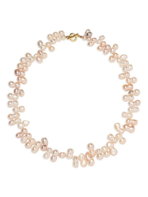 Jennifer Behr Lainey pearl-embellishment necklace - Neutrals - zdjęcie produktu nr 1
