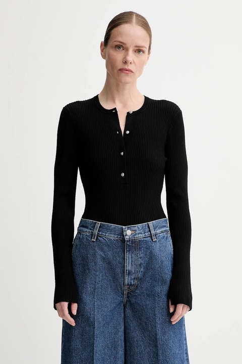 Filippa K sweter damski kolor czarny lekki 31455.FK - zdjęcie produktu nr 1