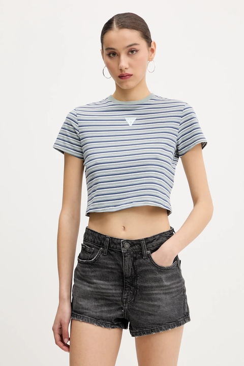 Guess Originals t-shirt damski kolor zielony W5GI57 J1314 - zdjęcie produktu nr 1