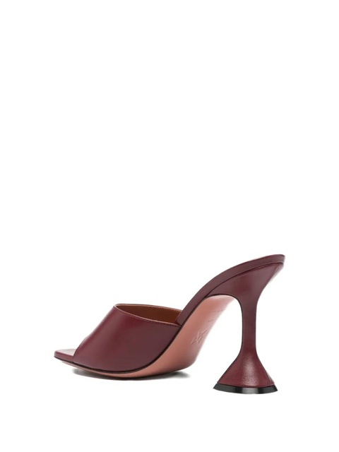 Amina Muaddi 95mm Lupita square-toe sandals - Red - zdjęcie produktu nr 2