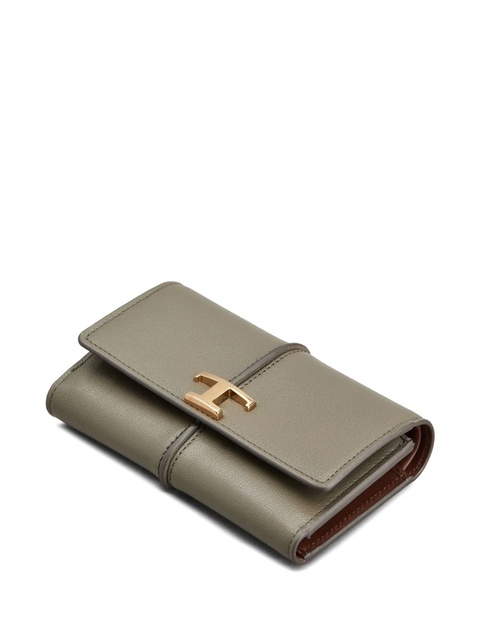 Tod's T Timeless leather wallet - Green - zdjęcie produktu nr 2
