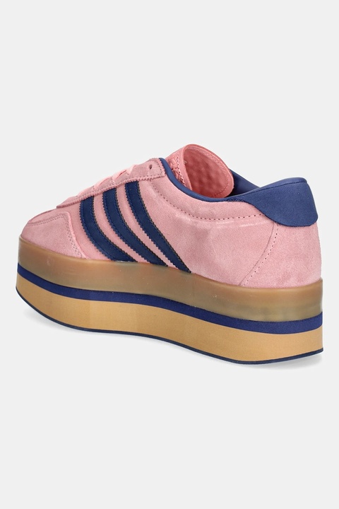 adidas Originals sneakersy zamszowe Gazelle Stack W damskie kolor różowy JS3926 - zdjęcie produktu nr 2