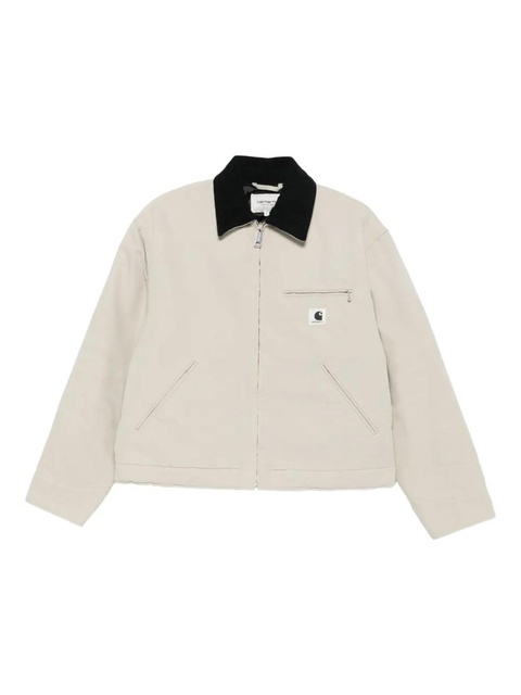 Carhartt WIP corduroy-collar zip-front jacket - Neutrals - zdjęcie produktu nr 1