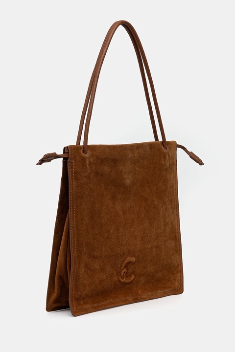 Coccinelle torebka zamszowa COCCINELLEDULSE SUEDE kolor brązowy E1 SS6 11 01 01 - zdjęcie produktu nr 2