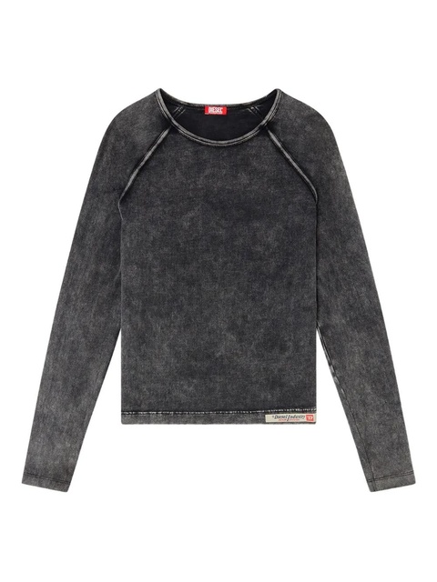 Diesel faded long-sleeve top - Black - zdjęcie produktu nr 1