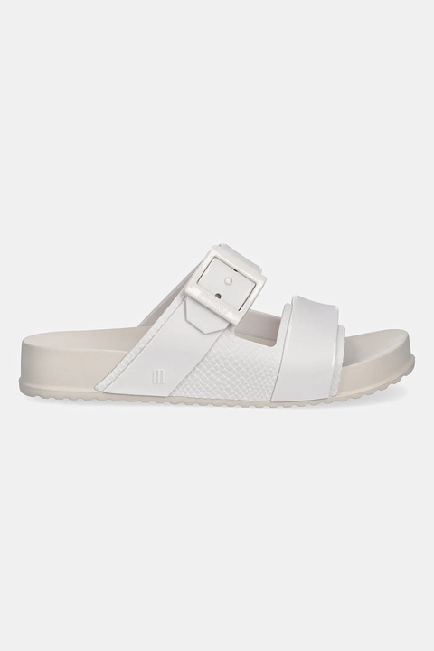 Melissa klapki COZY CONNECTION SLIDE damskie kolor biały M 35832 - zdjęcie produktu nr 2