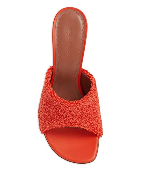 Amina Muaddi 90mm Taylor sculpted-heel sandals - Orange - zdjęcie produktu nr 2