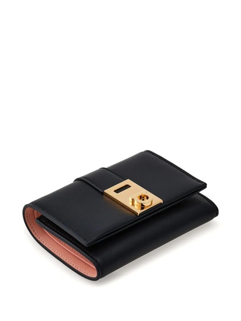 Ferragamo Hug two-tone leather wallet - Black - zdjęcie produktu nr 2