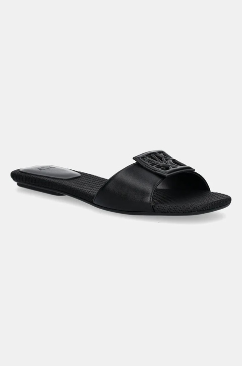 Armani Exchange klapki damskie kolor czarny XDP055 XV921 00002 - zdjęcie produktu nr 1