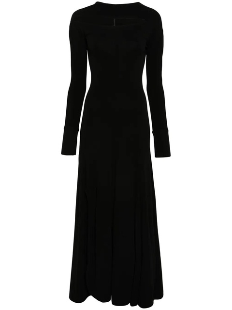 Victoria Beckham cut-out maxi dress - Black - zdjęcie produktu nr 1