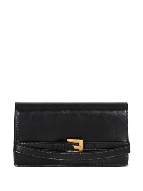 Balmain belt-detail clutch bag - Black - zdjęcie produktu nr 1