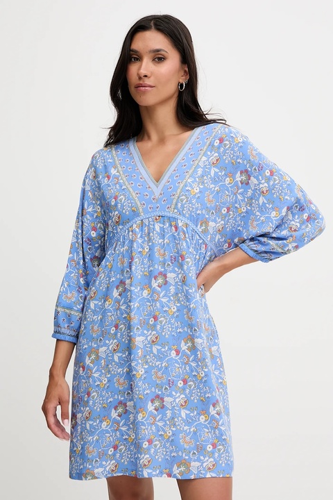 women'secret koszula nocna damska kolor niebieski 4929181 - zdjęcie produktu nr 1