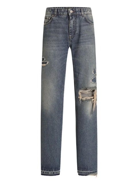 Dolce & Gabbana distressed jeans - Blue - zdjęcie produktu nr 1