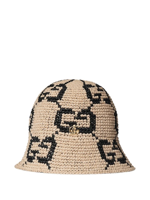 Gucci GG-pattern bucket hat - Neutrals - zdjęcie produktu nr 1