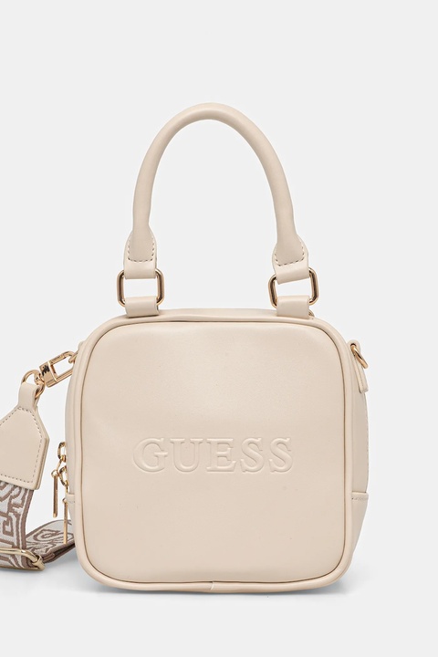 Guess torebka kolor beżowy V5BZ12 WF810 - zdjęcie produktu nr 1