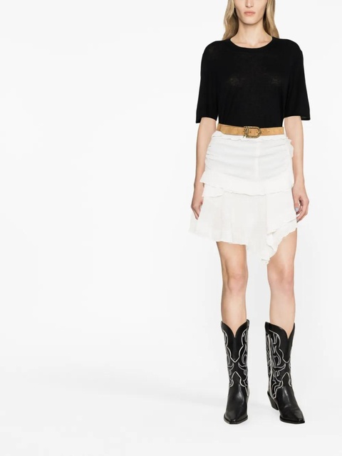 Zadig&Voltaire Ida recycled cashmere T-shirt - Black - zdjęcie produktu nr 2