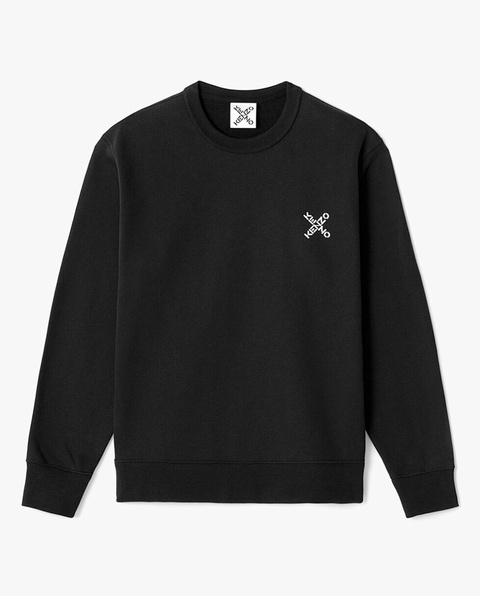 KENZO - Czarna bluza z logo Sport - zdjęcie produktu nr 1