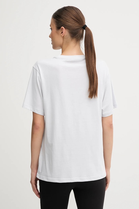 Puma t-shirt bawełniany damski kolor szary 633384 - zdjęcie produktu nr 1