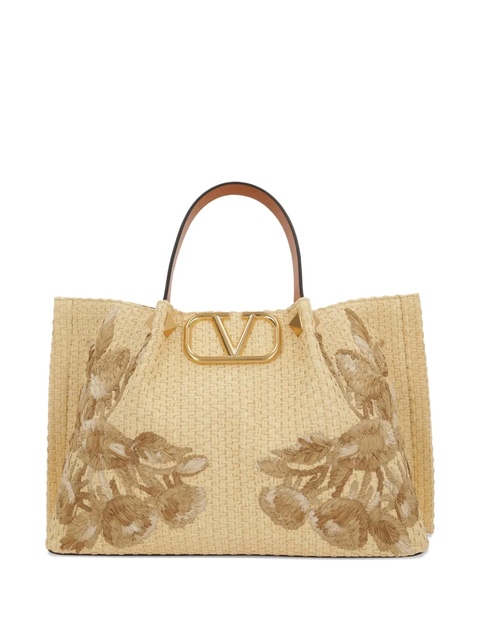 Valentino Garavani VLogo Signature tote bag - Neutrals - zdjęcie produktu nr 2